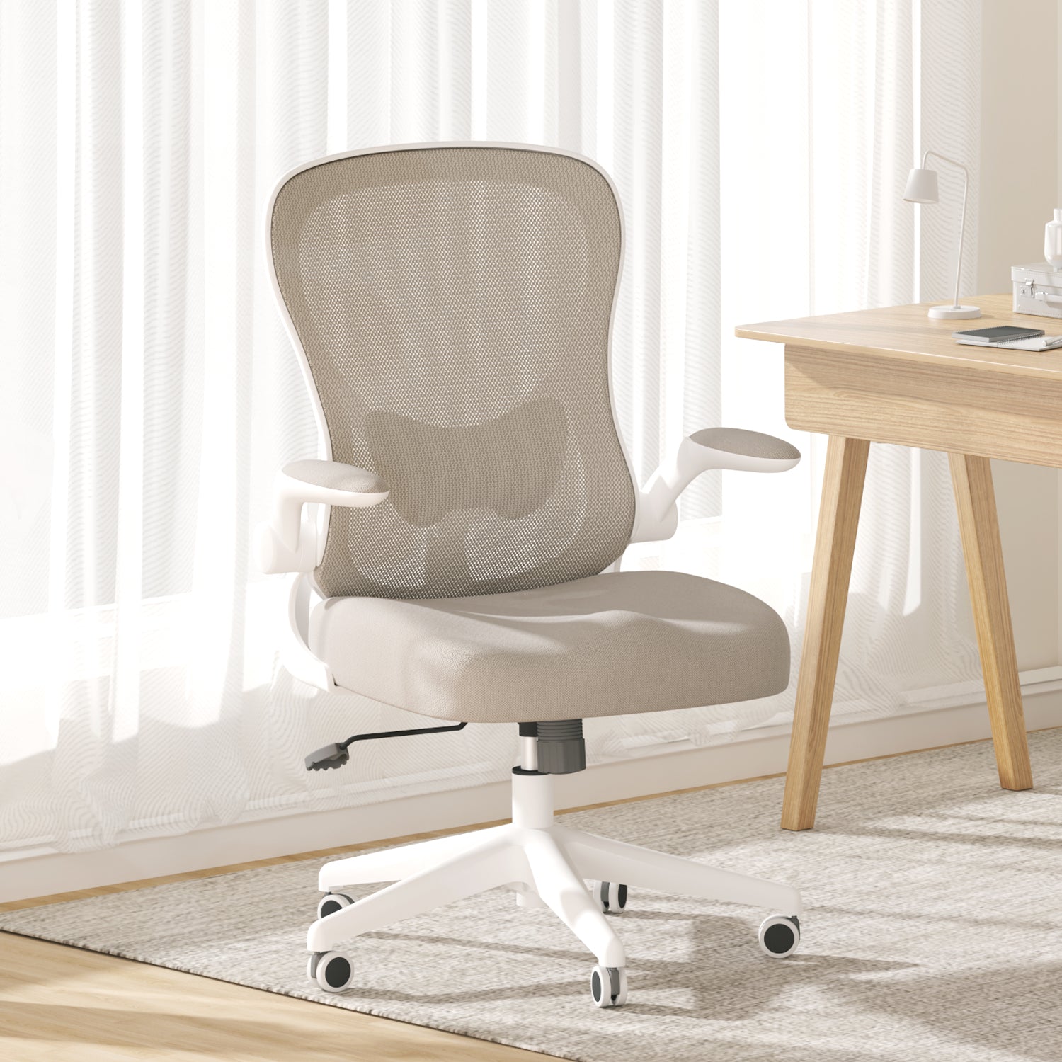 HBADA Butterfly Office Chair-J3 gray in use
