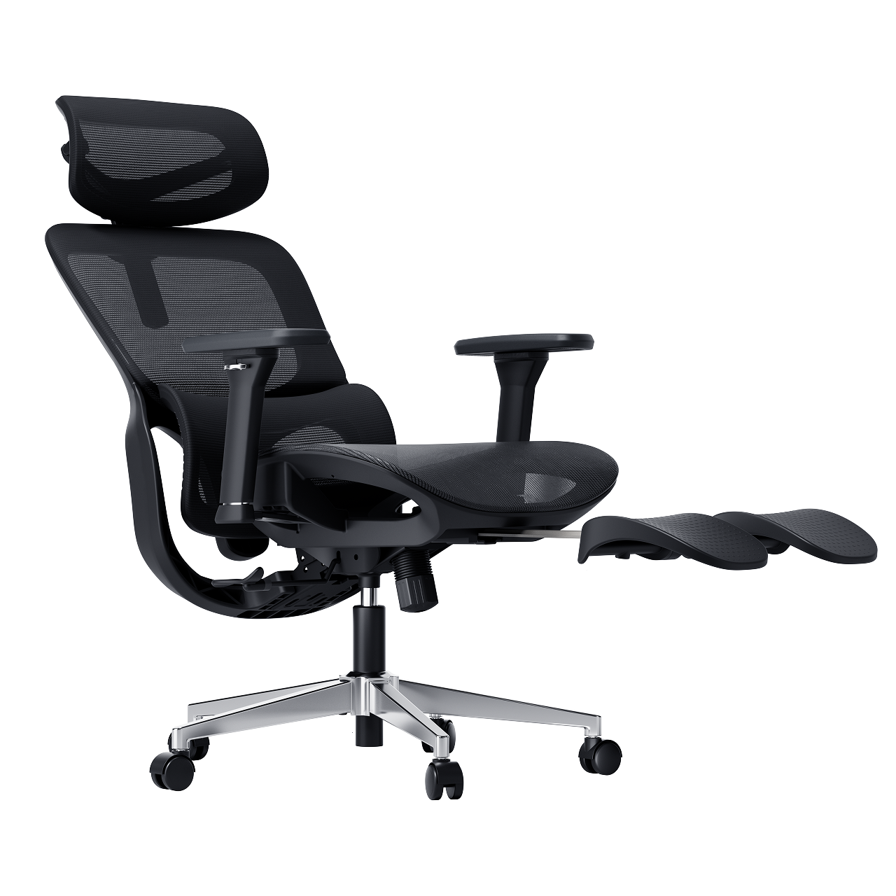 HBADA P2 Office Chair, Desk Chair with Adjustable Lumbar Support-Black