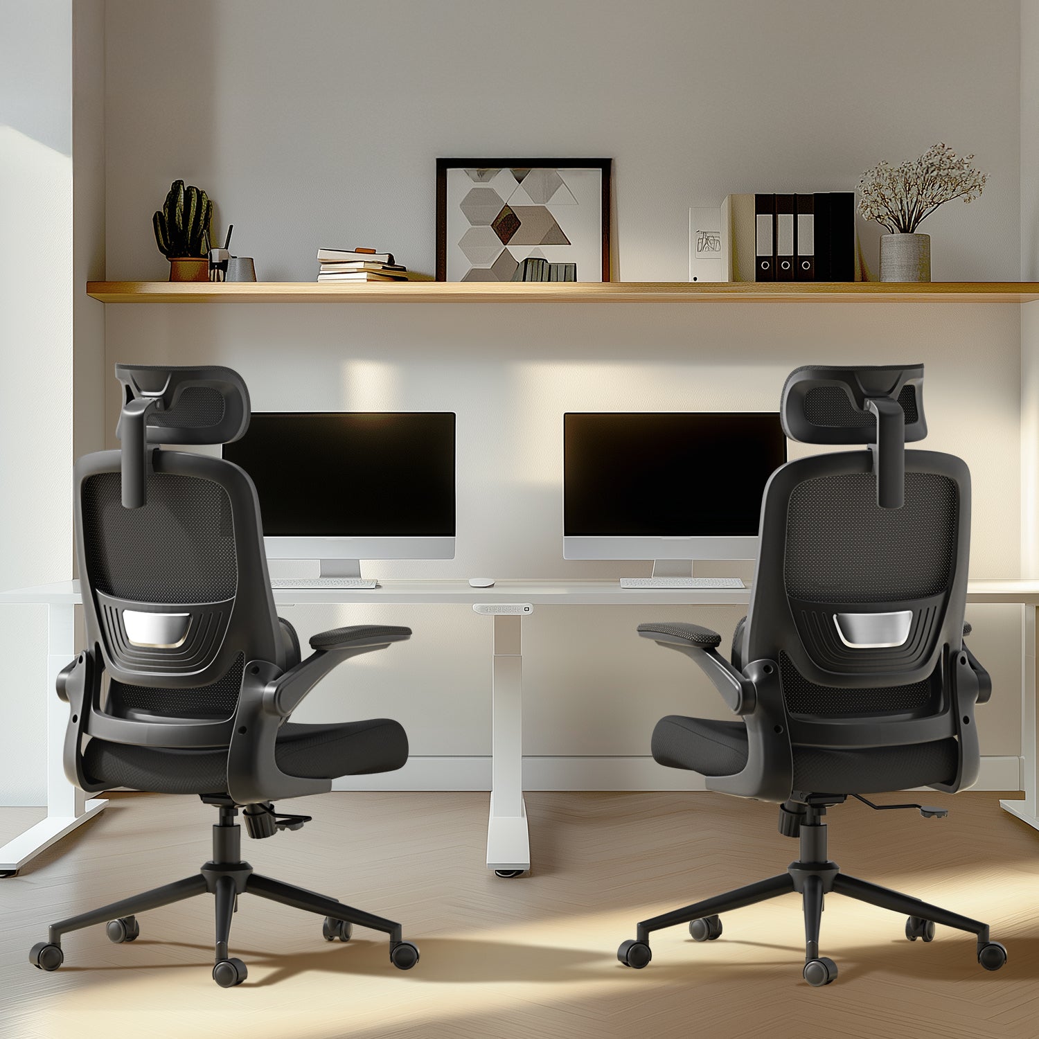 HBADA P1 Ergonomic Office Chair black double