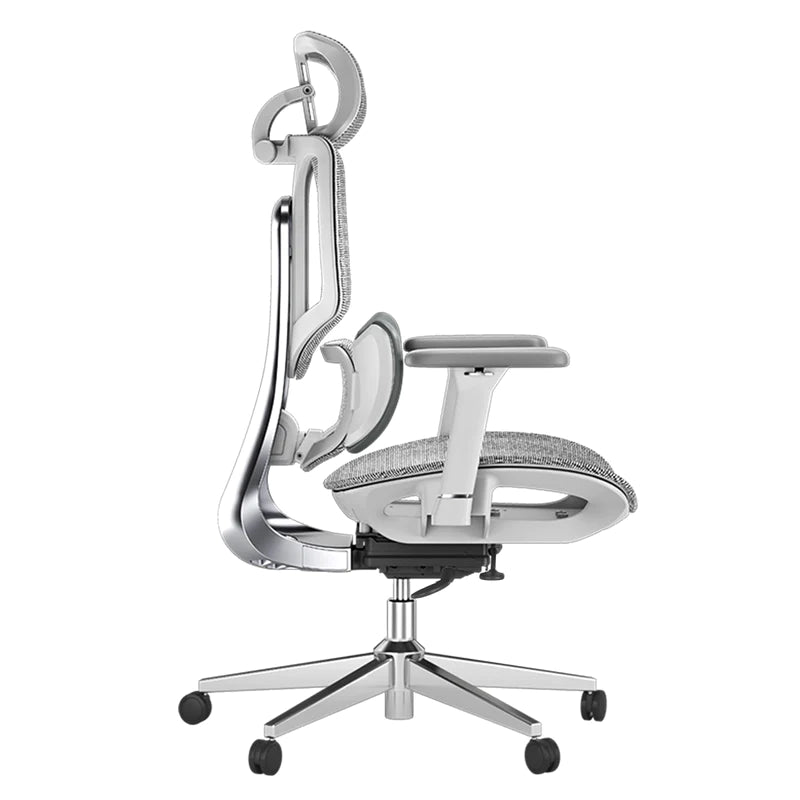 HBADA E3 Air Ergonomic Office Chair without footrest gray right