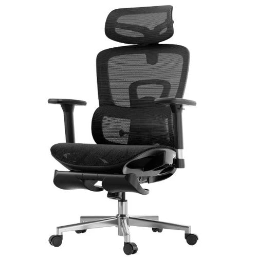 Hbada E2 Ergonomic Office Chair black slightly left