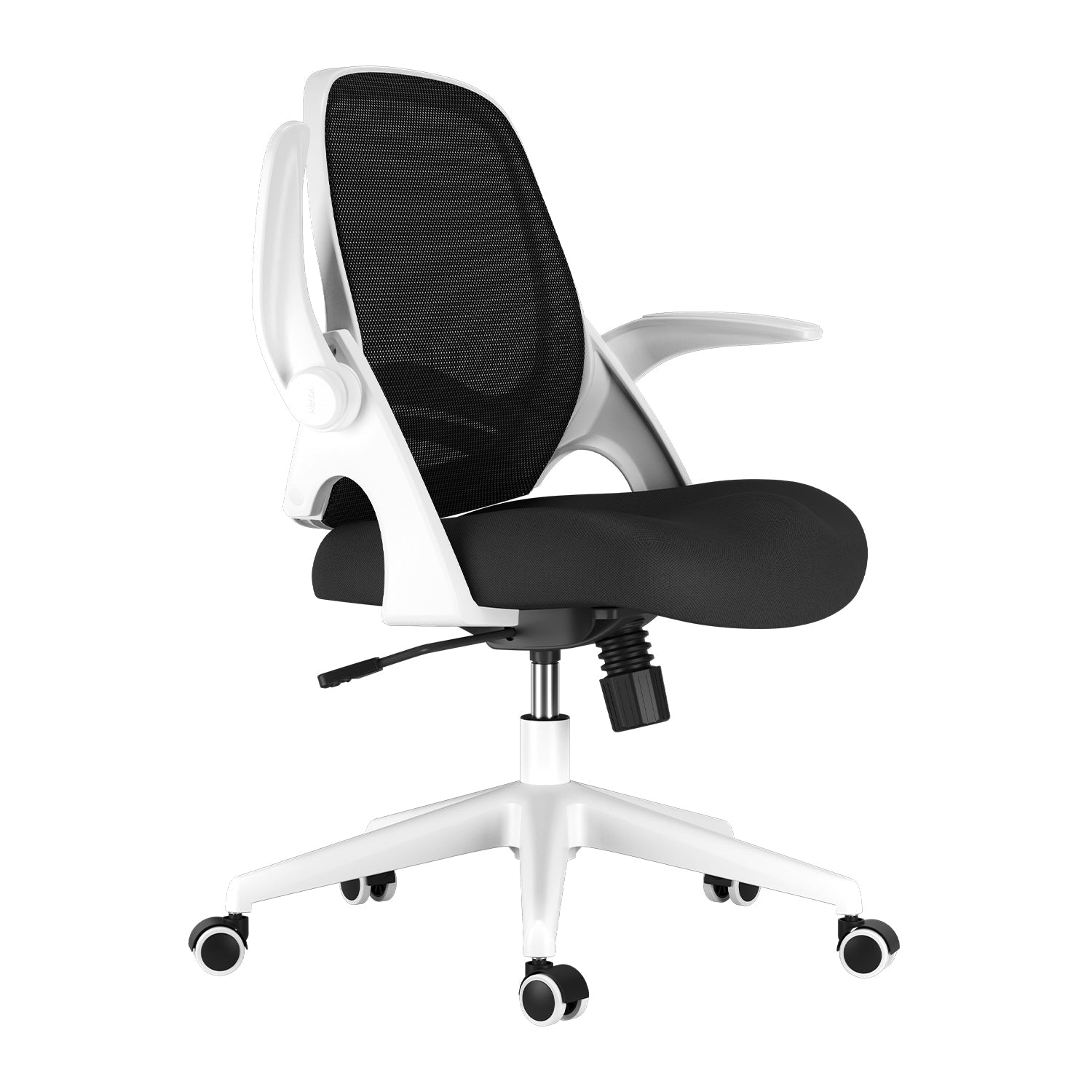 HBADA Penguin-inspired Office Chair-J1 white slightly right