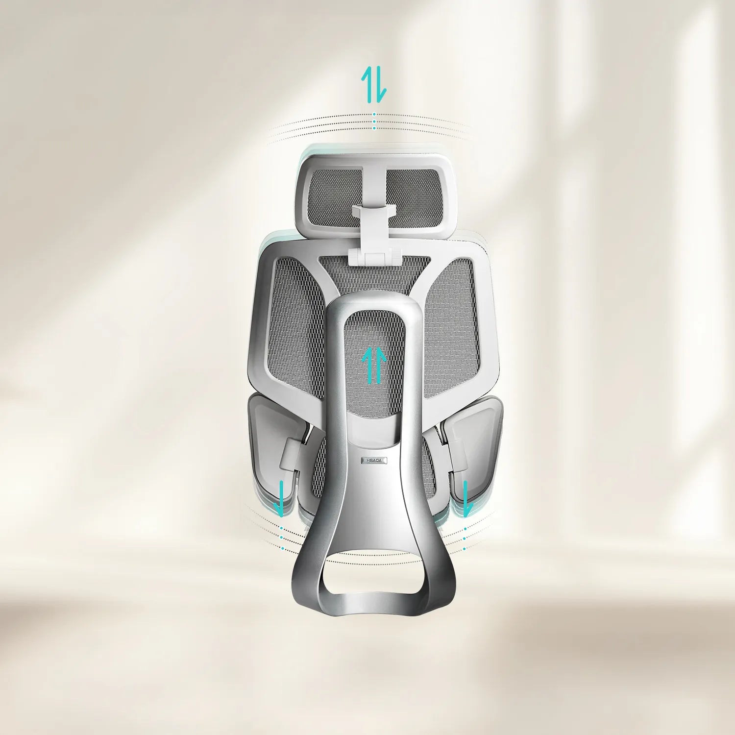 HBADA E3 Air Sedia Ergonomica da Ufficio