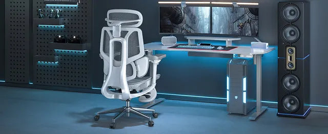 Si vous êtes un joueur authentique, gardez une bonne posture grâce à la chaise ergonomique Hbada E3. 