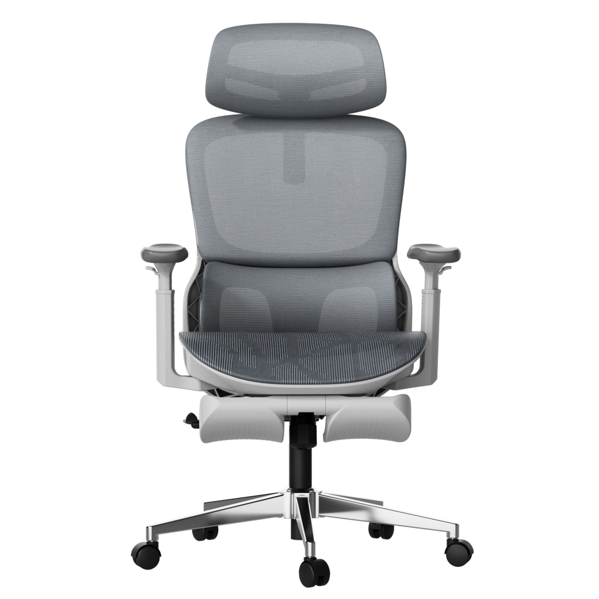 Hbada P2 Office Chair, Desk Chair with footrest gray