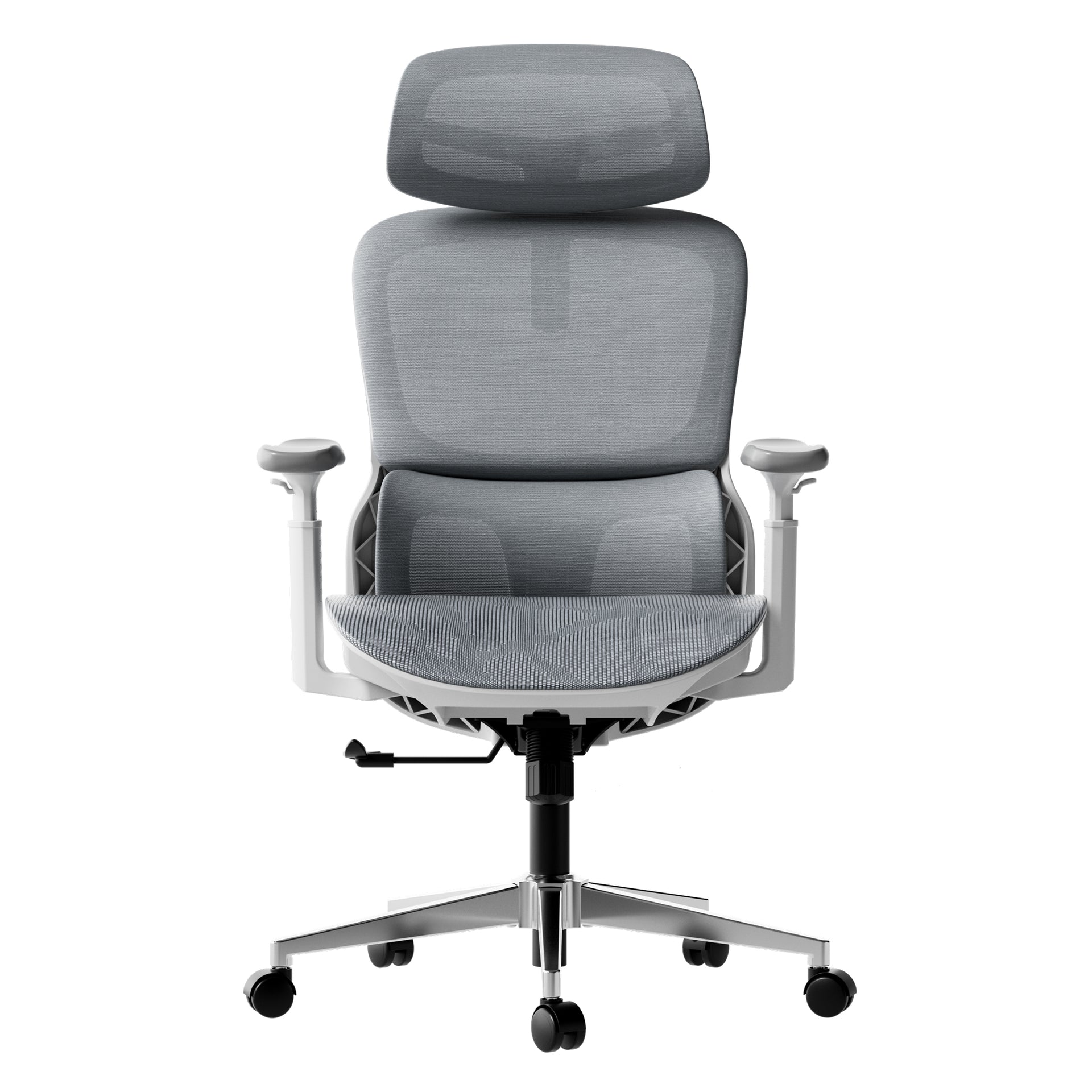 Hbada P2 Office Chair, Desk Chair without footrest gray front-gray