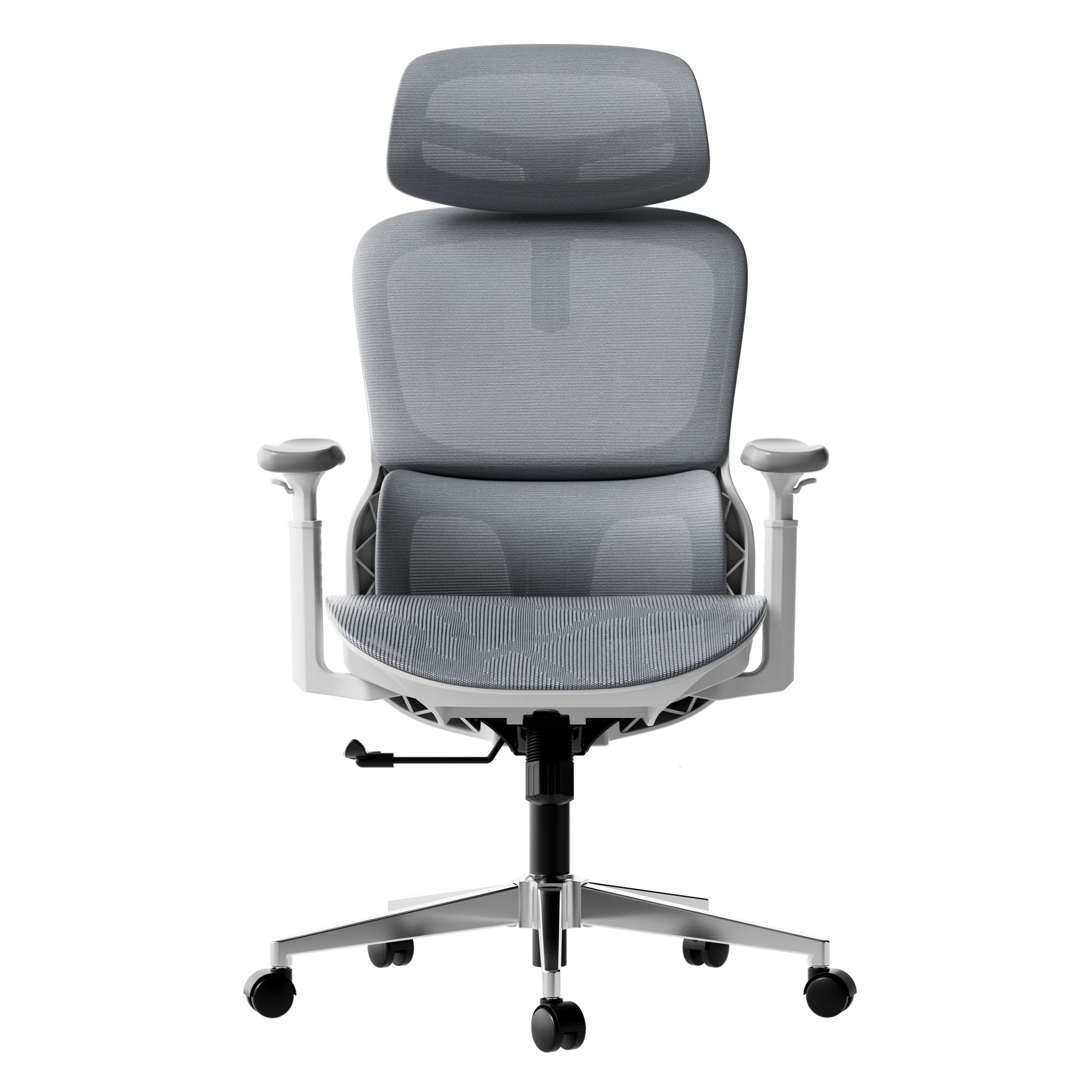 Hbada P2 Office Chair, Desk Chair without footrest gray front