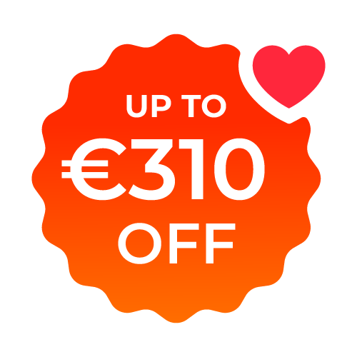 Promotional badge with 