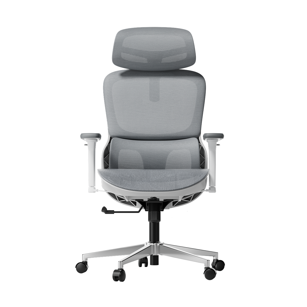 HBADA P2 Office Chair, Desk Chair with Adjustable Lumbar Support-Gray