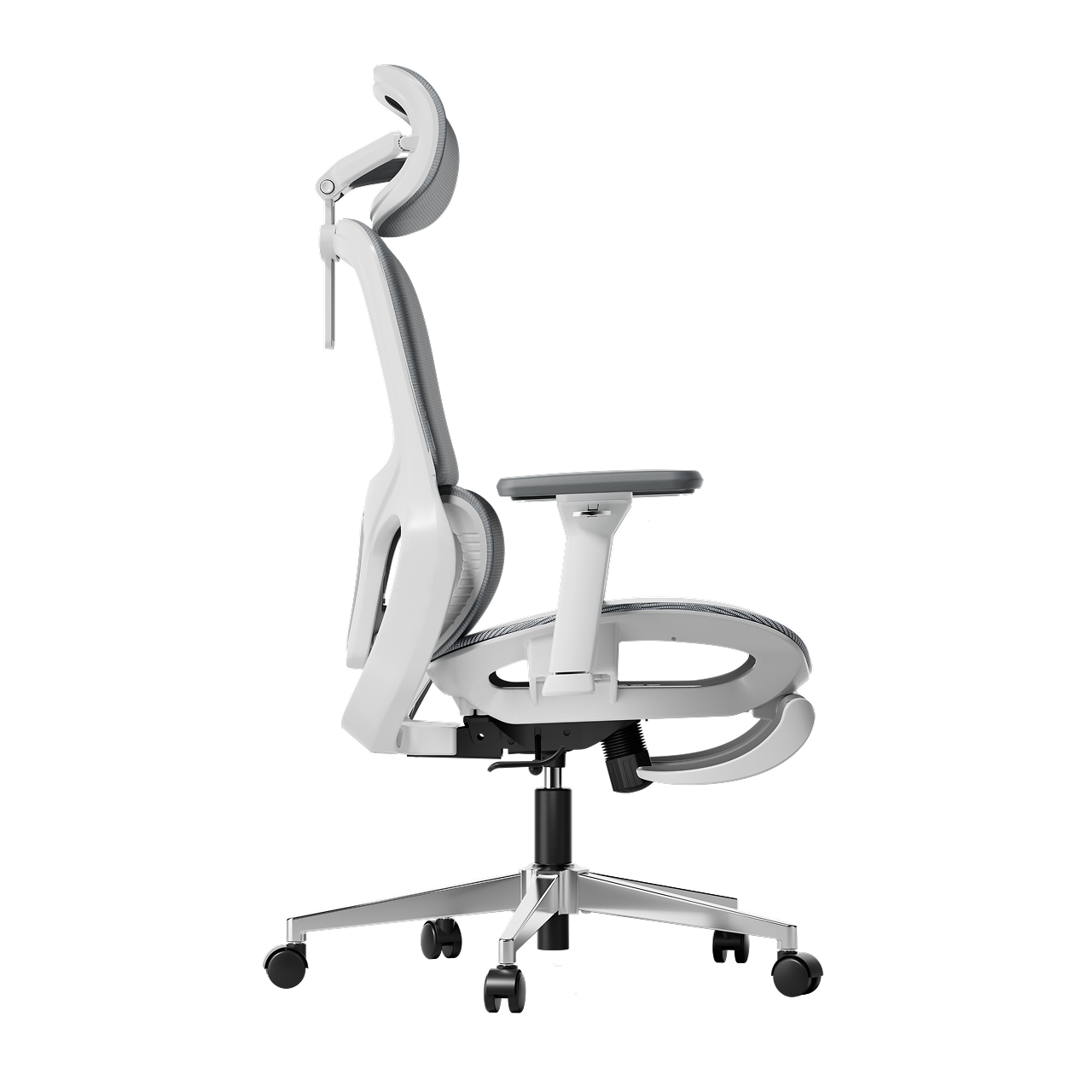 HBADA P2 Office Chair, Desk Chair with Adjustable Lumbar Support-Gray