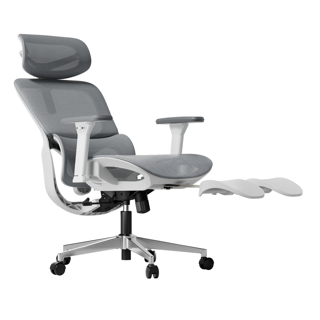 HBADA P2 Office Chair, Desk Chair with Adjustable Lumbar Support-Gray