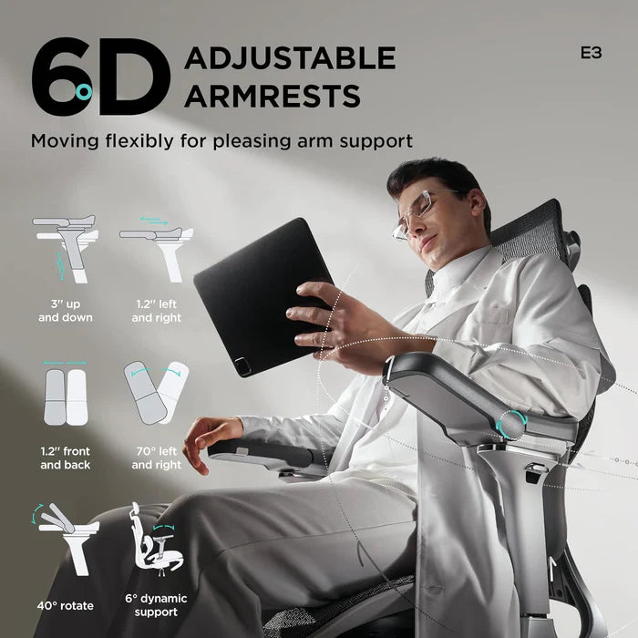 HBADA E3 Pro Ergonomic Office Chair