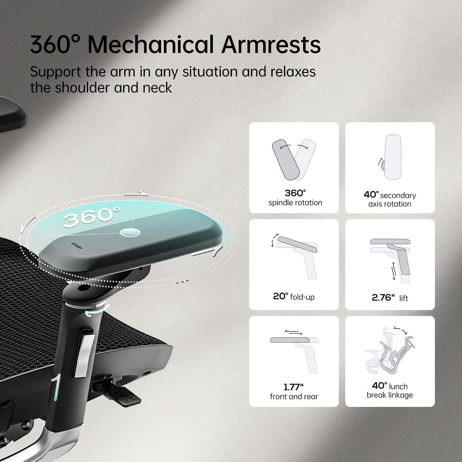 HBADA E3 Ultra Ergonomic Office Chair