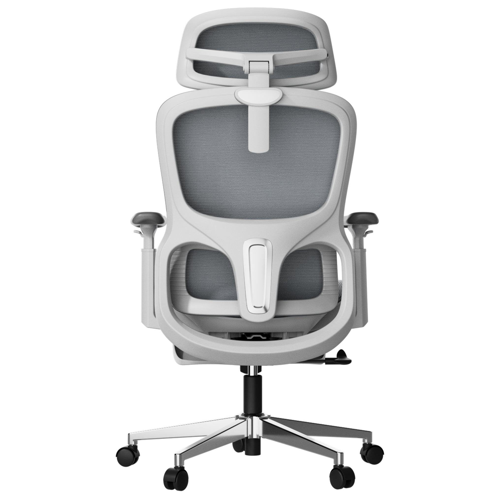 Hbada P2 Office Chair, Desk Chair with footrest gray back