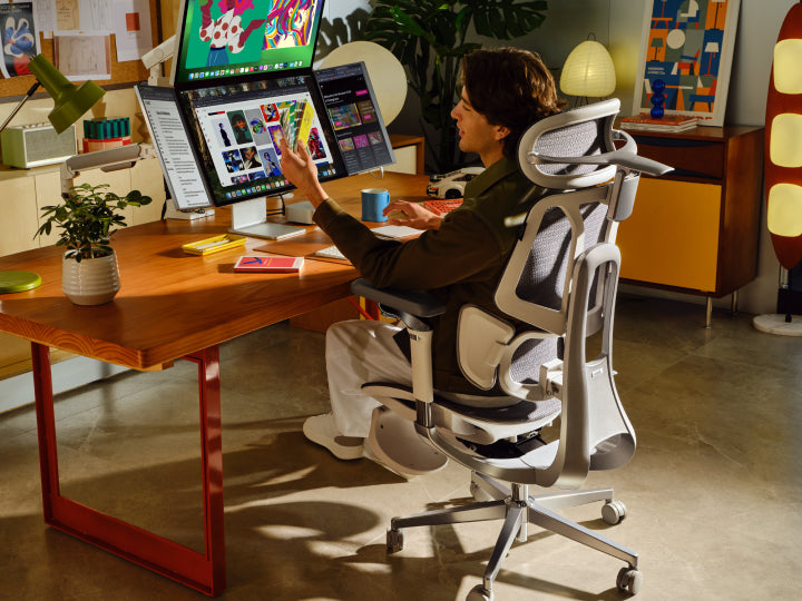 Best Sellers E3 Pro 2026 Most Popular Ergonomic Computer Desk Chair Close Up
