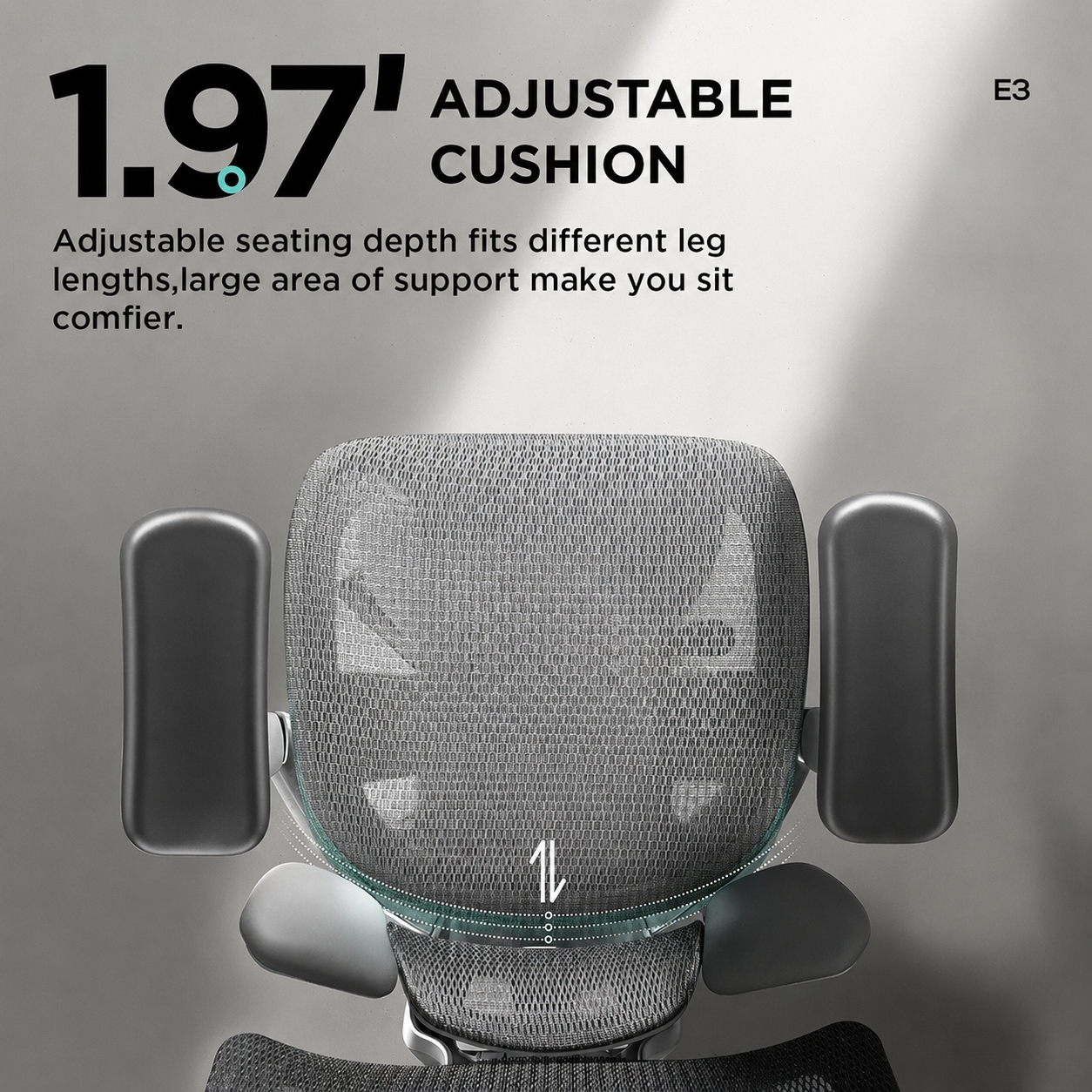 HBADA X7 Prestige ergonomic office chair recline adjustment