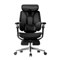 HBADA E3 Pro black ergonomic office chair: professional-grade seating for 12-hour high-intensity work.~1-0