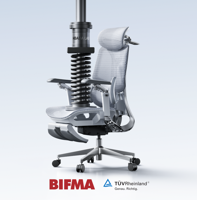 Ergonomic office chair adjustment diagram