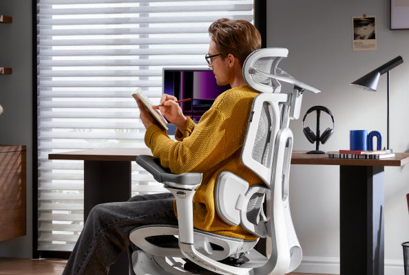 Study Everyday E3 3.0 Ergonomic Student Desk Chair Comfort Cushion Back