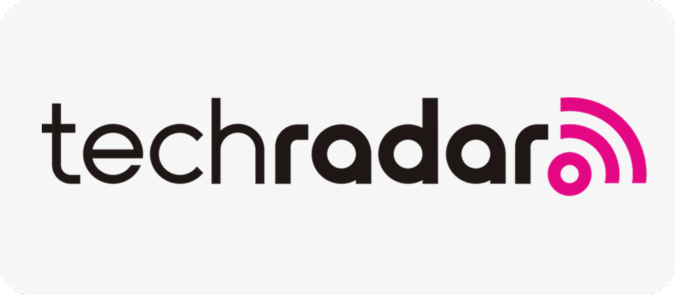 TechRadar media logo badge endorsing HBADA ergonomic chair review