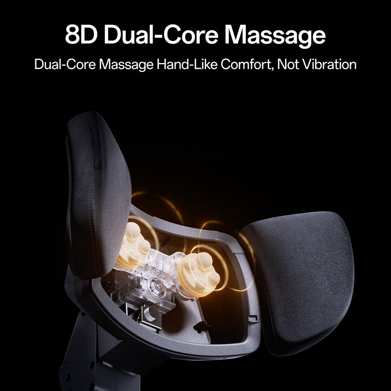 HBADA X7 Prestige illuminated lumbar support detail