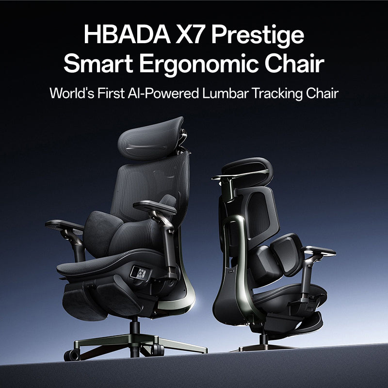 HBADA X7 Prestige smart ergonomic chair with adaptive support