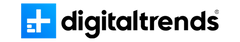 Digital Trends logo with a blue square and white plus sign on a black background