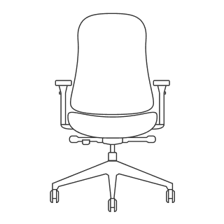 HBADA E3S 2026 AI lumbar support icon