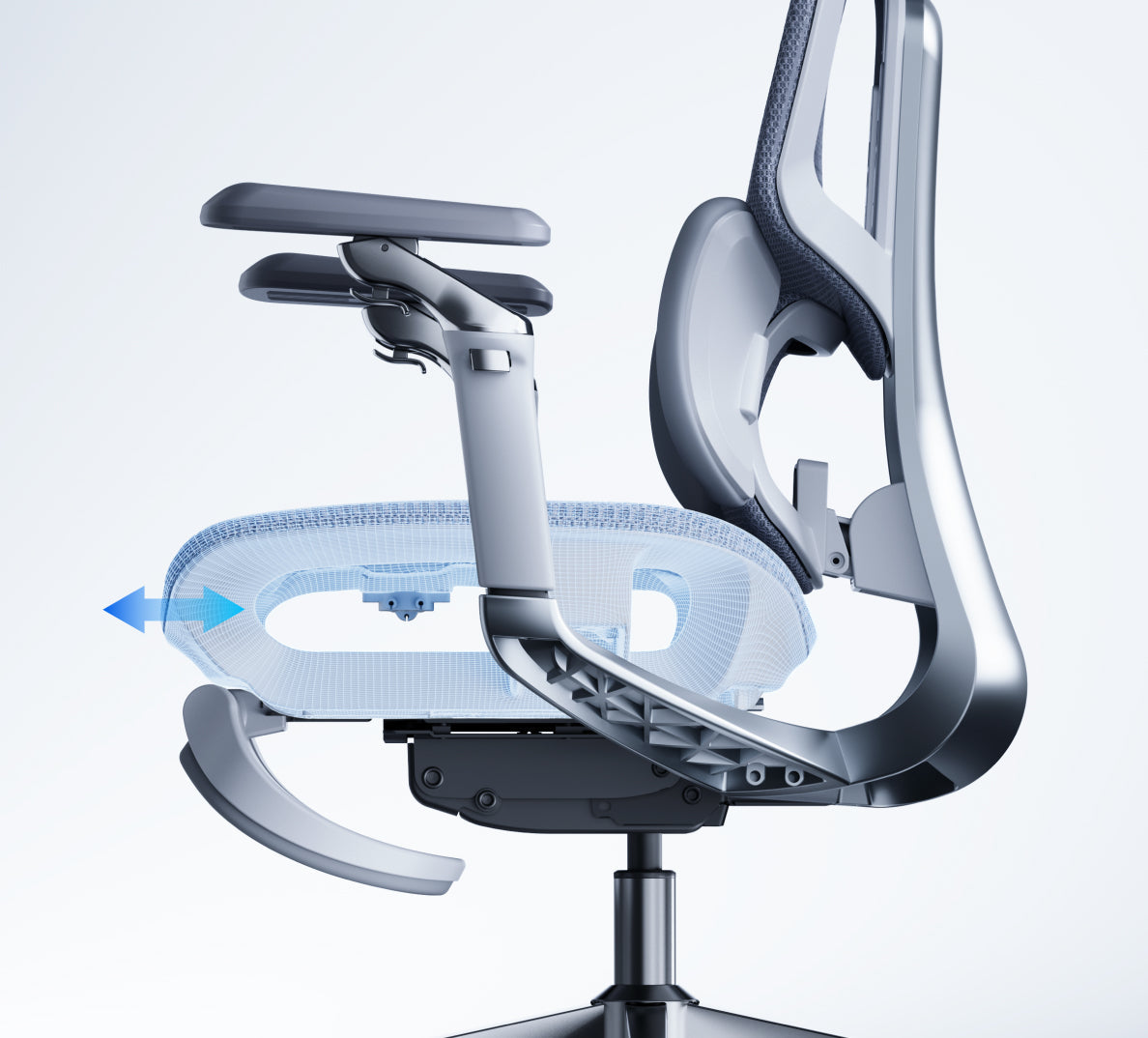 Synchronized Backrest & Seat Height Adjustment
