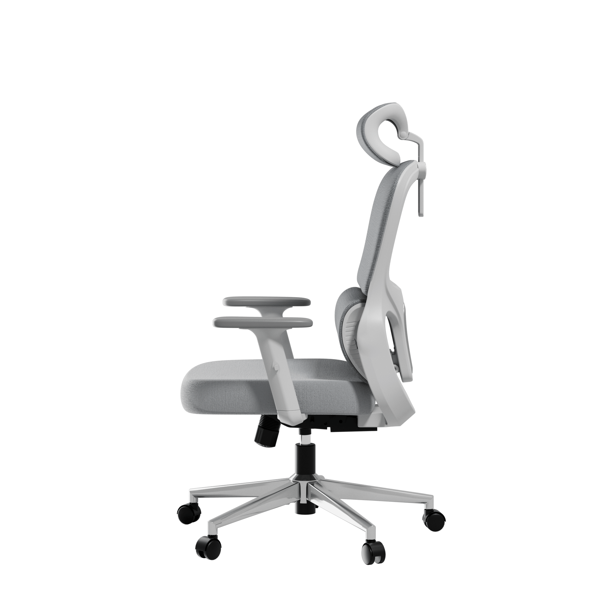 HBADA P2 Air Ergonomic Office Chair sponge gray left