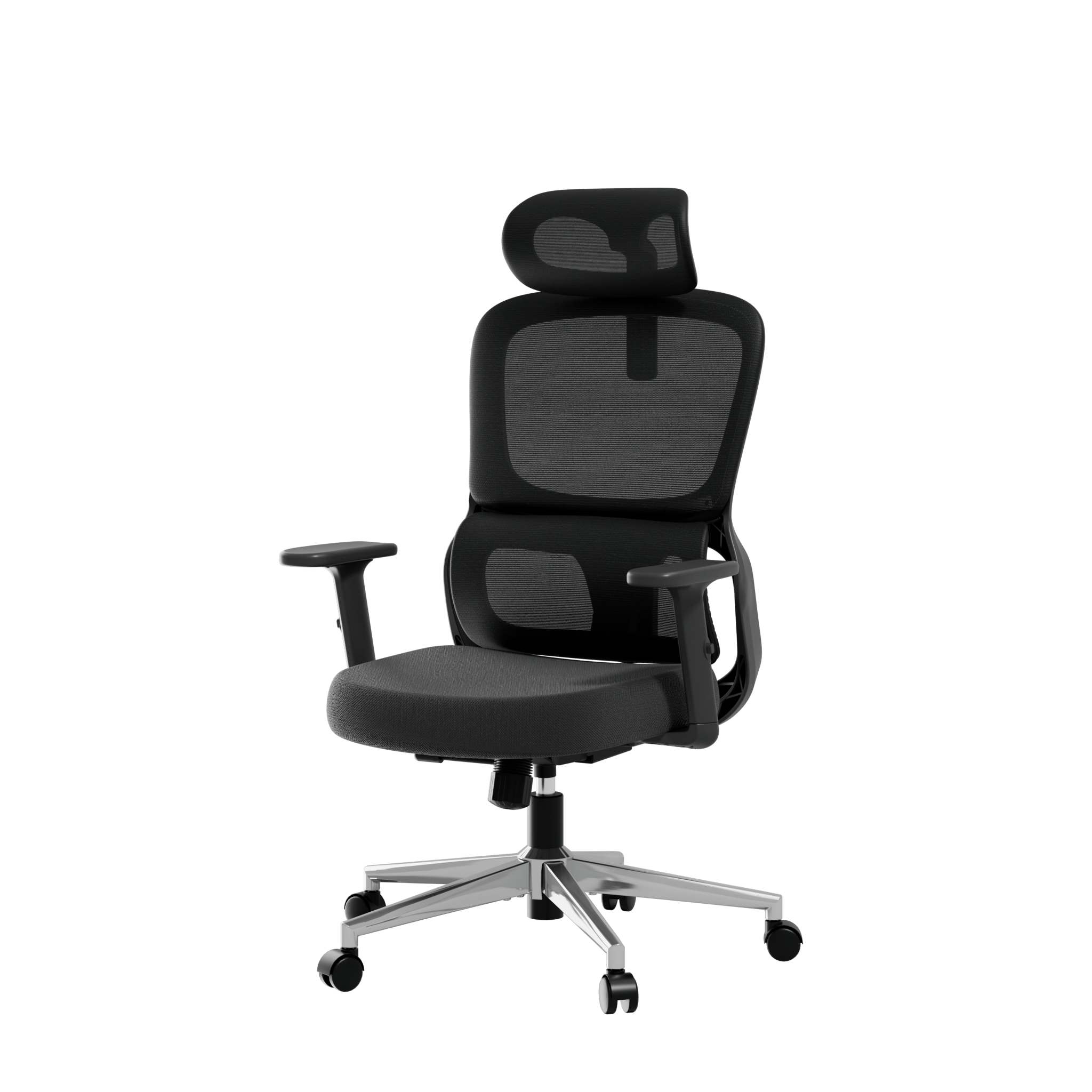 HBADA P2 Air Ergonomic Office Chair sponge black slightly left