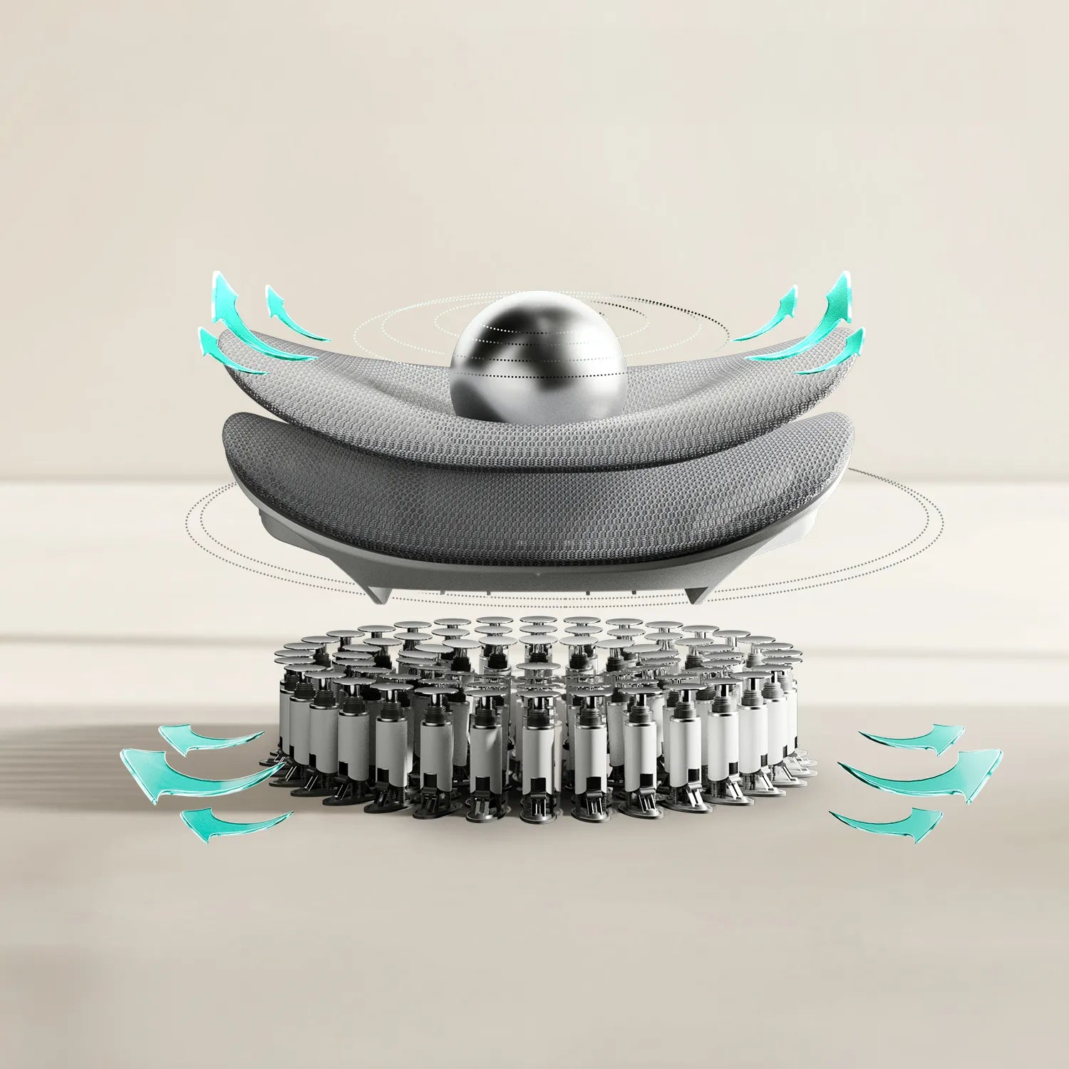 HBADA E3 Air Sedia Ergonomica da Ufficio 