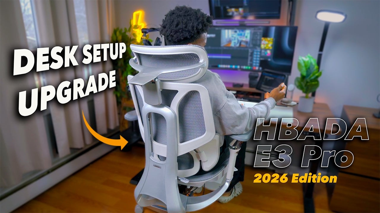The Desk Setup Upgrade I Needed - HBADA E3 Pro 2026 Edition Review