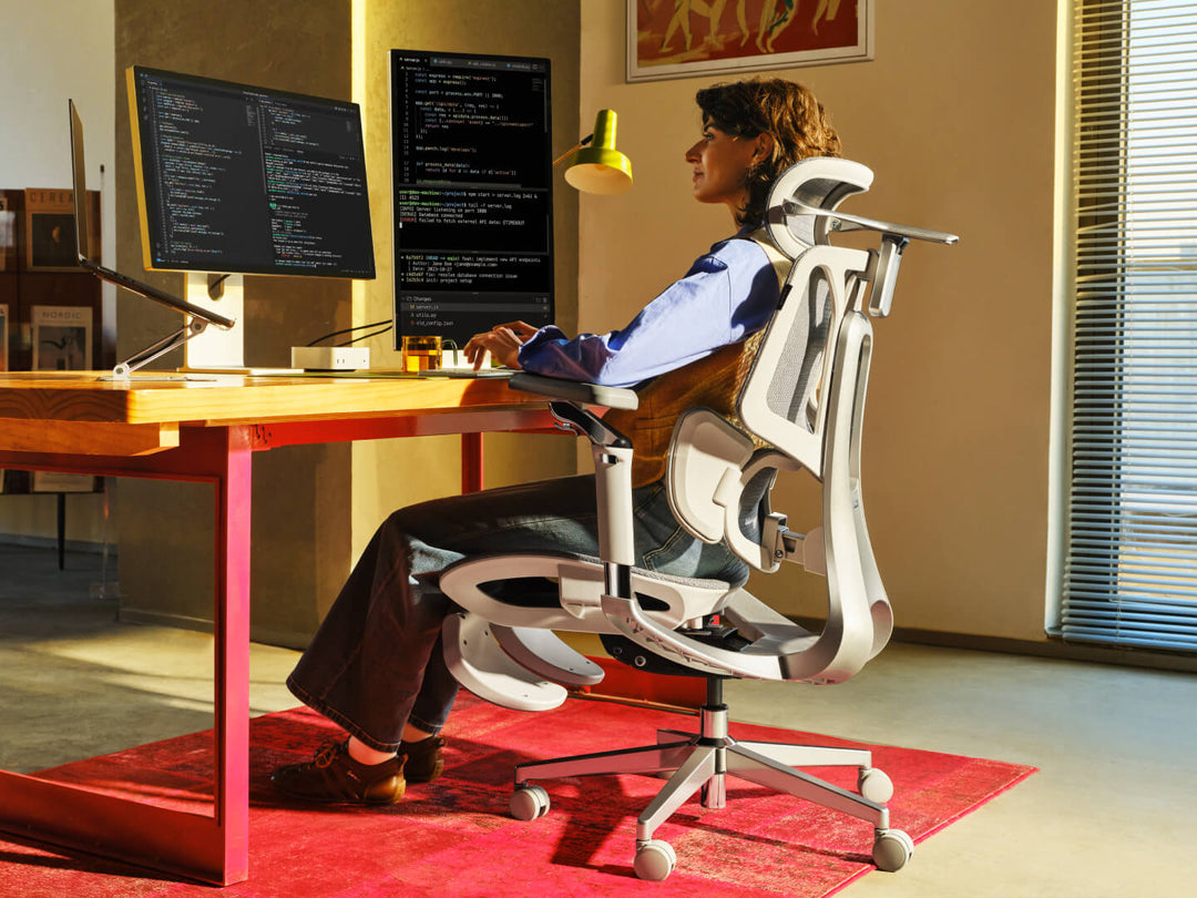 HBADA E3 Pro Ergonomic Office Chair (with footrest)