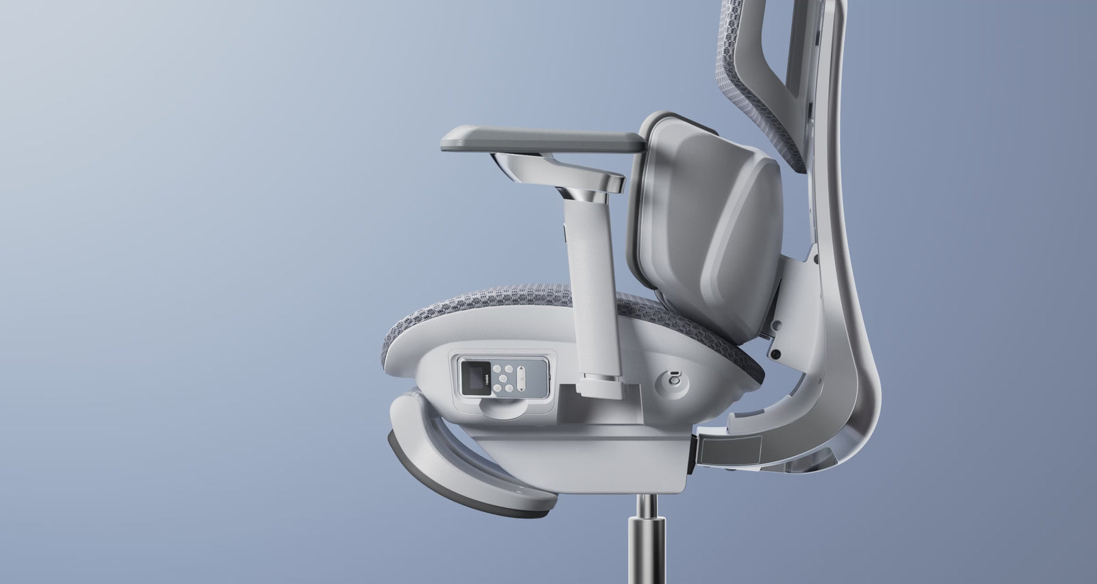 HBADA X7 140-degree auto-gravity recline and integrated leg rest functionality video.