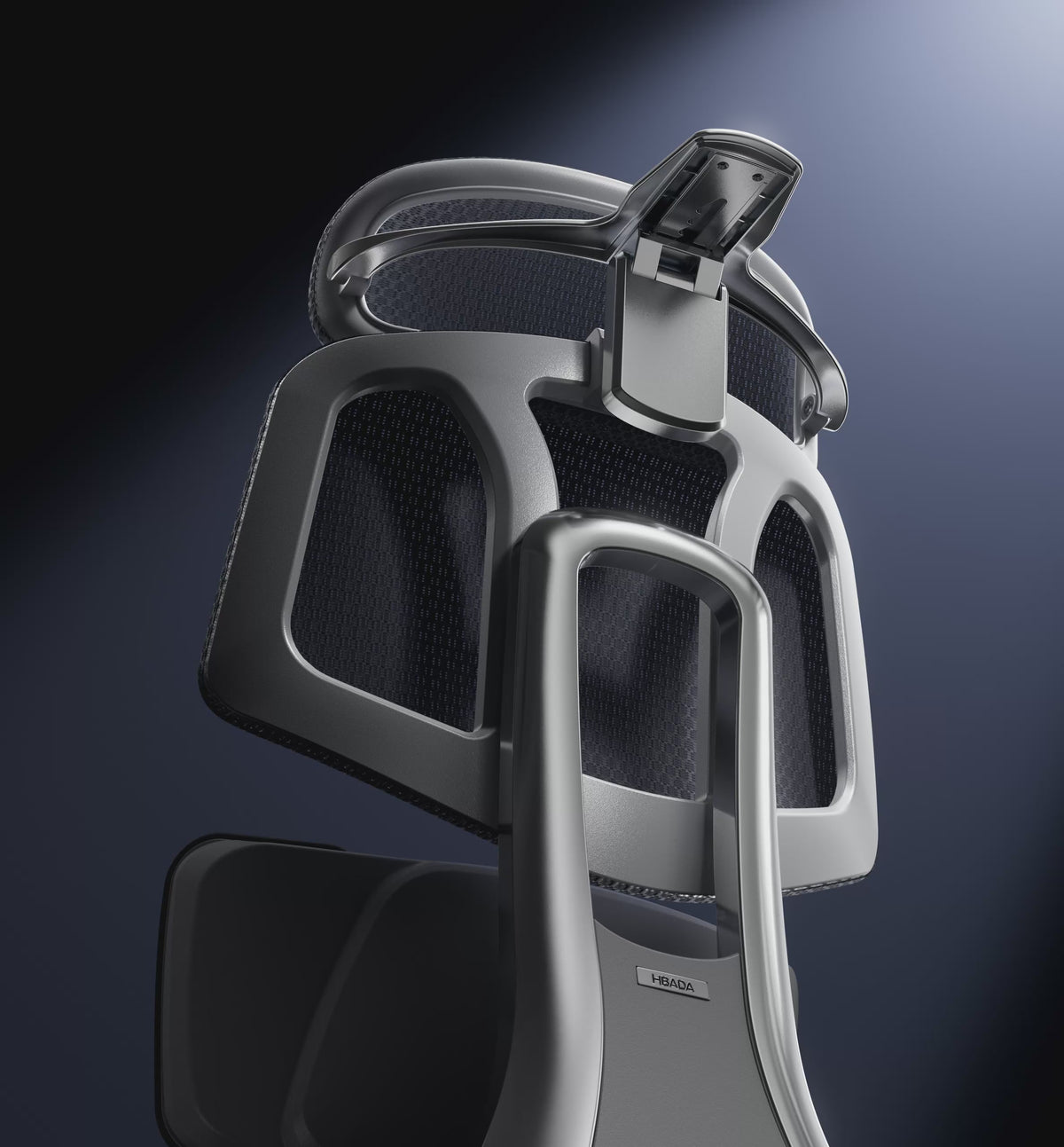 HBADA X7 adaptive seat ventilation system with dual-fan cooling technology for long hours.