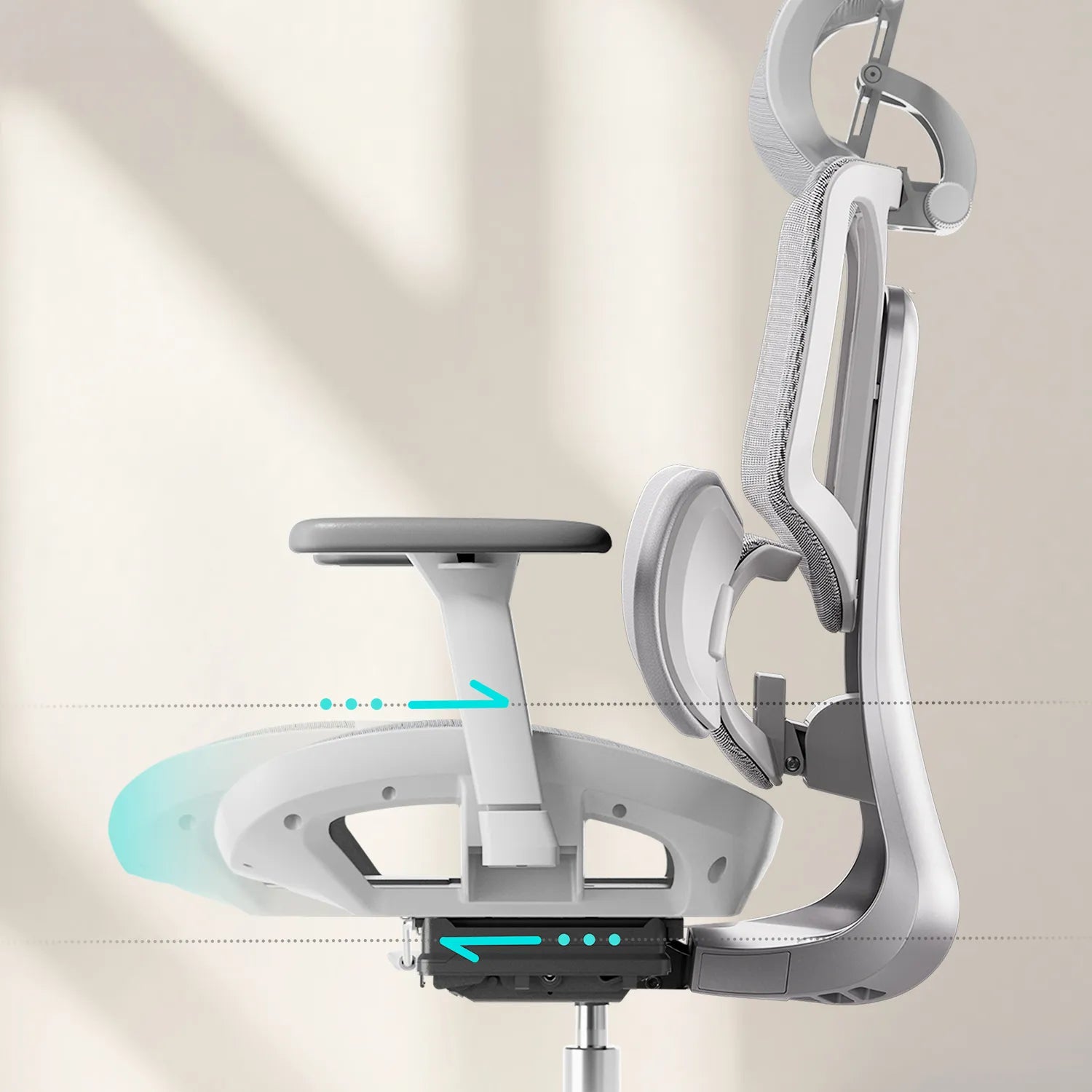 HBADA E3 Air Sedia Ergonomica da Ufficio 