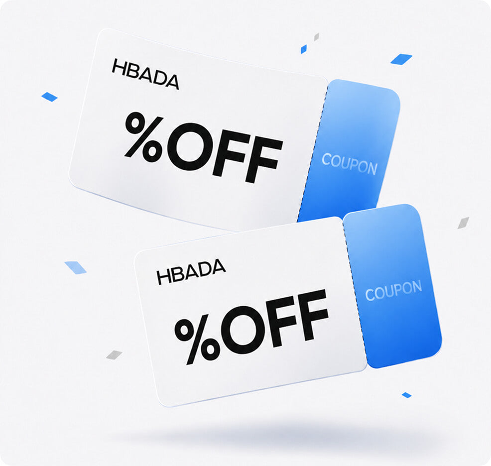 HBADA coupons with 