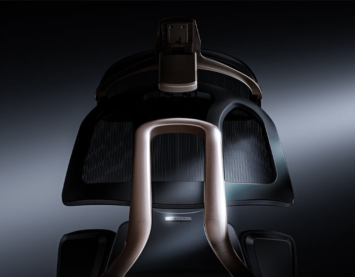 HBADA X7 2026 professional ergonomic chair side view optimized for mobile devices.